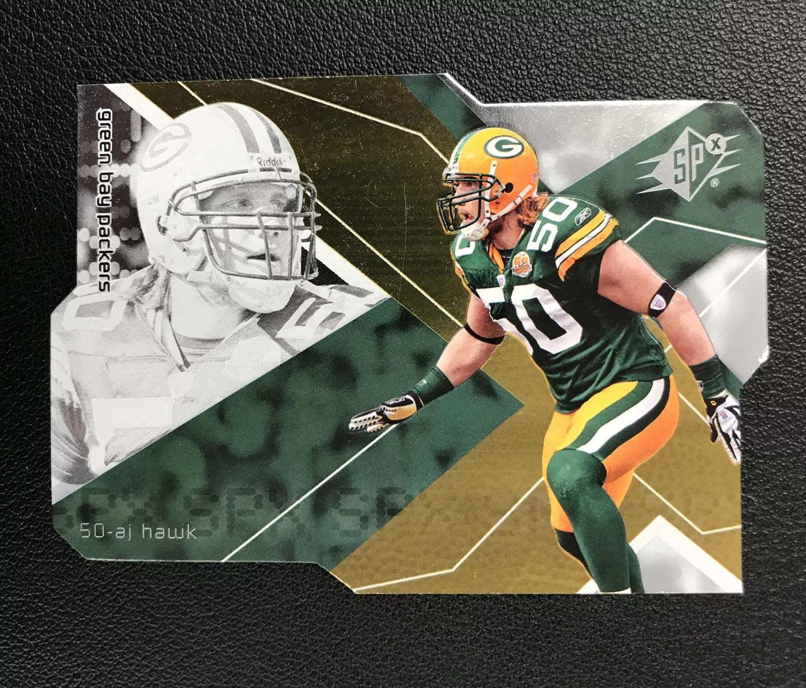 A.J.Hawk #1 Football Cards 2008 Upper Deck