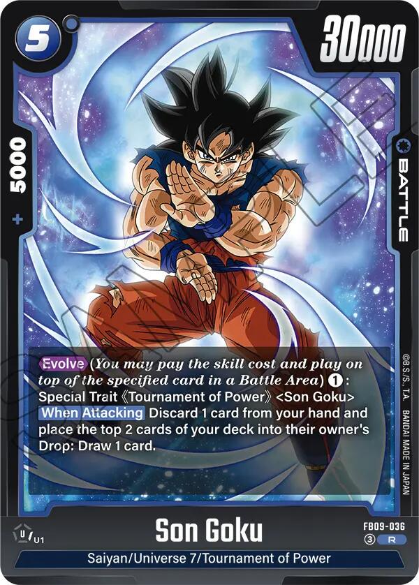 Son Goku FB09-036 Prices | Dragon Ball Fusion World Dual Evolution