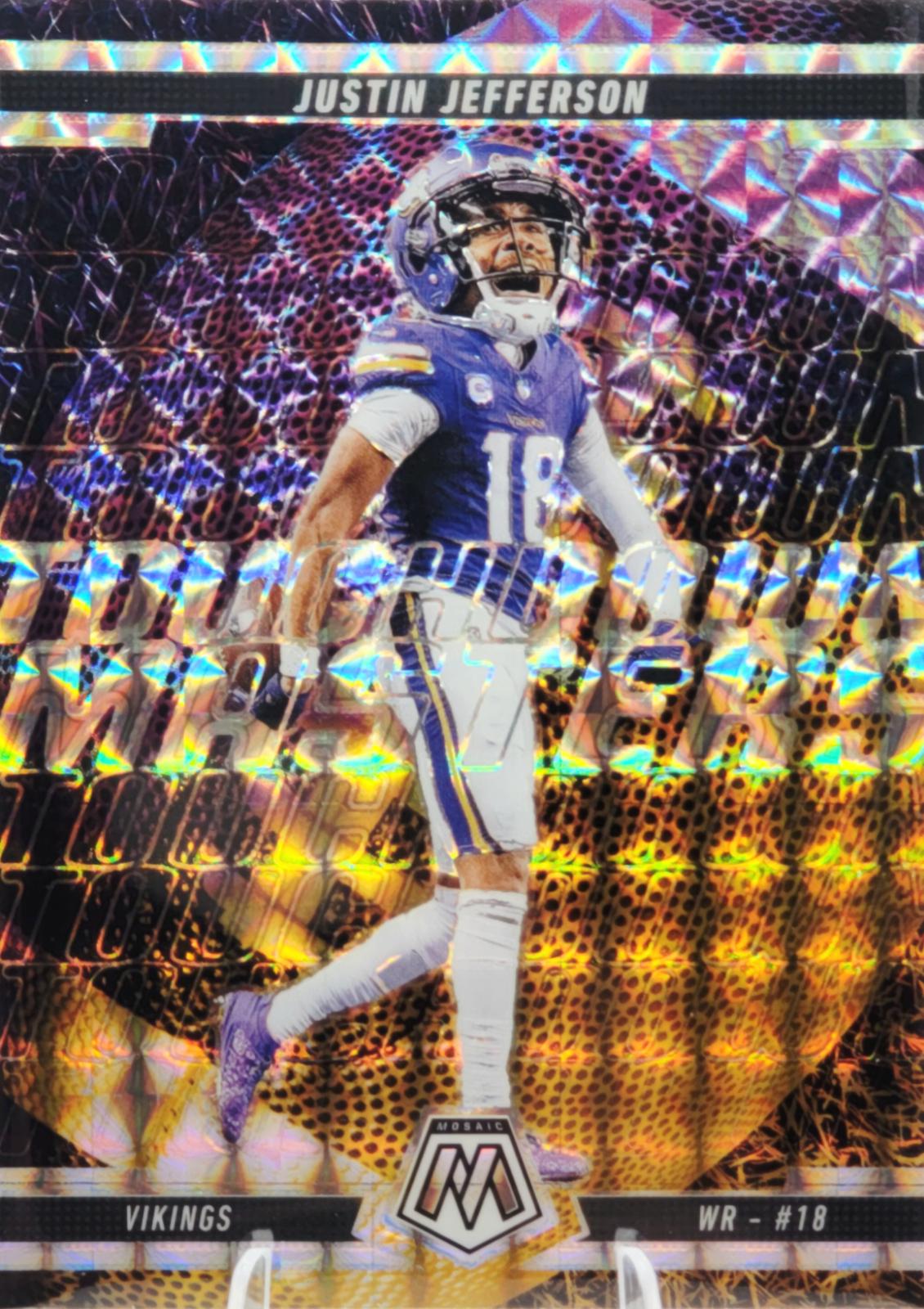 Justin Jefferson [Mosaic] #4 Prices | 2025 Panini Mosaic Touchdown