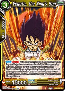 Vegeta, the King's Son DB1-067 Dragon Ball Super Dragon Brawl