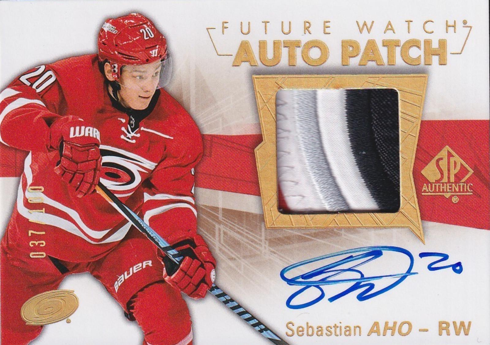 Sebastian Aho [Limited Patch Autograph] #158