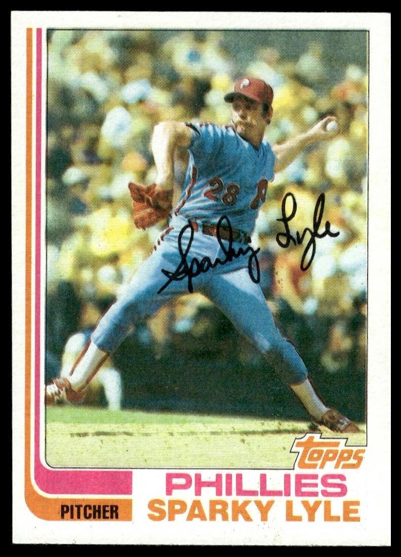 Sparky Lyle #285 1982 Topps Baseball