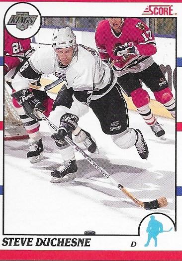 Steve Duchesne #26 Hockey Cards 1990 Score Canadian