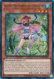 Secret Six Samurai - Hatsume RA03-EN016