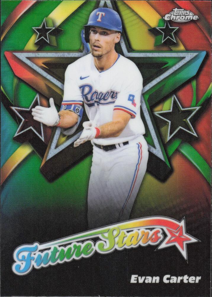 Evan Carter #FS-12 Prices | 2025 Topps Chrome Future Stars