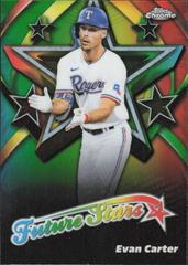 Evan Carter #FS-12 Prices | 2025 Topps Chrome Future Stars