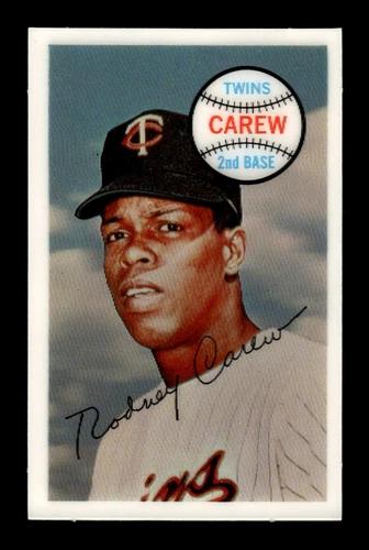 Rod Carew #47 Baseball Cards 1970 Kellogg's