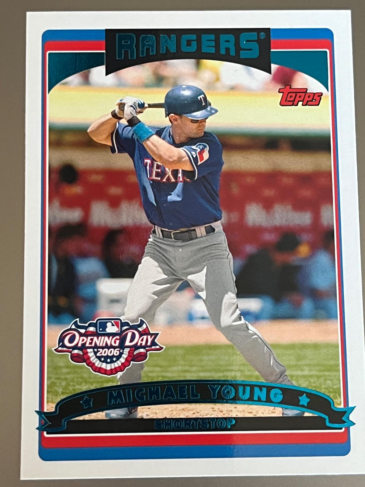 Michael Young #91 2006 Topps Opening Day Baseball