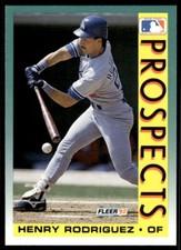 Henry Rodriguez #661 Baseball Cards 1992 Fleer