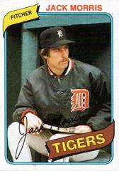 Jack Morris #371 Baseball Cards 1980 Topps Prices