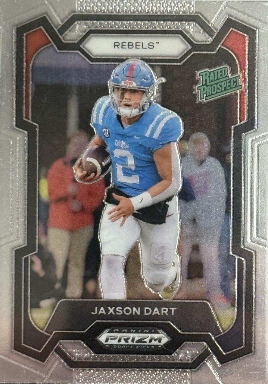 Jaxson Dart #147 Football Cards 2024 Panini Prizm Draft Picks
