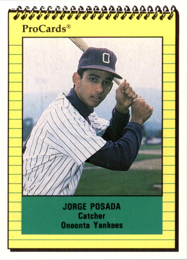 Jorge Posada #4156 1991 Procards Baseball