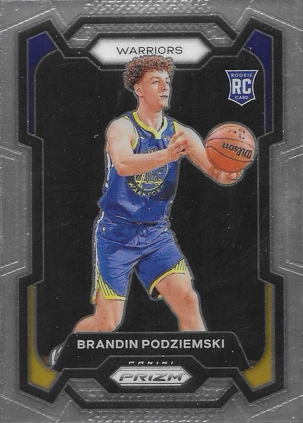Brandin Podziemski #147 Basketball Cards 2023 Panini Prizm