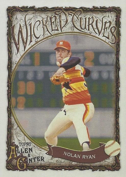 2025 Topps Allen and Ginter Wicked Curves Nolan Ryan #WC-3 card