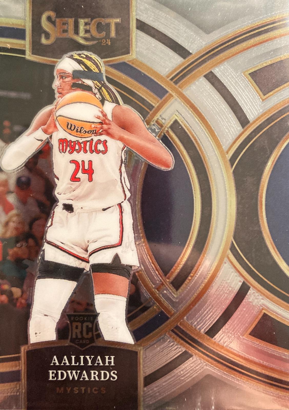 Aaliyah Edwards #130 Basketball Cards 2024 Panini Select WNBA