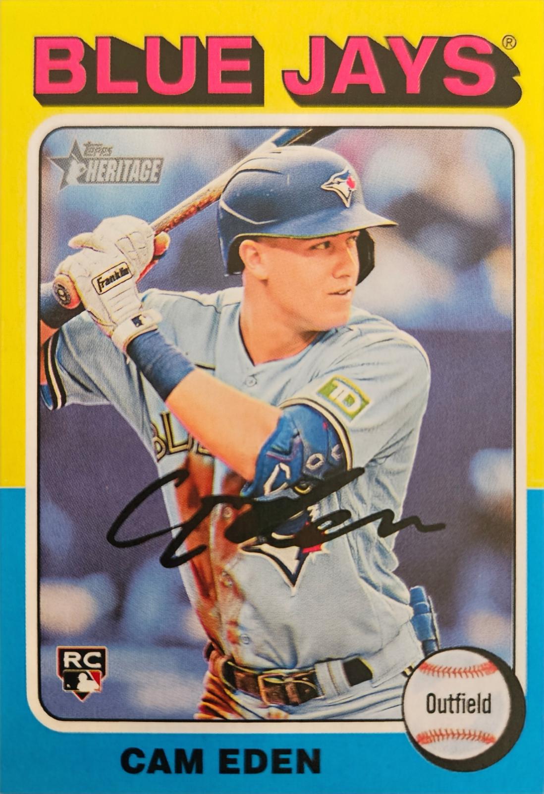 Cam Eden #678 Baseball Cards 2024 Topps Heritage