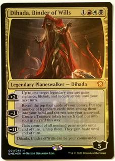 Dihada, Binder of Wills