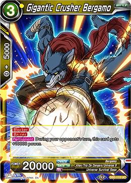 Gigantic Crusher Bergamo DB2-110 Dragon Ball Super Divine Multiverse