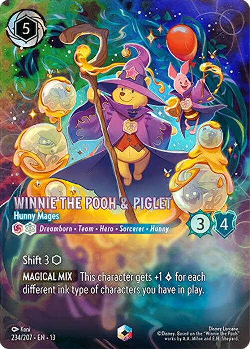 lorcana winnie the pooh cards & Piglet - Hunny Mages #234 Prices | Attack of the Vine Winnie the Pooh Alter Card