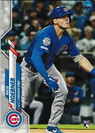 Nico Hoerner #U-251 Baseball Cards 2020 Topps Update