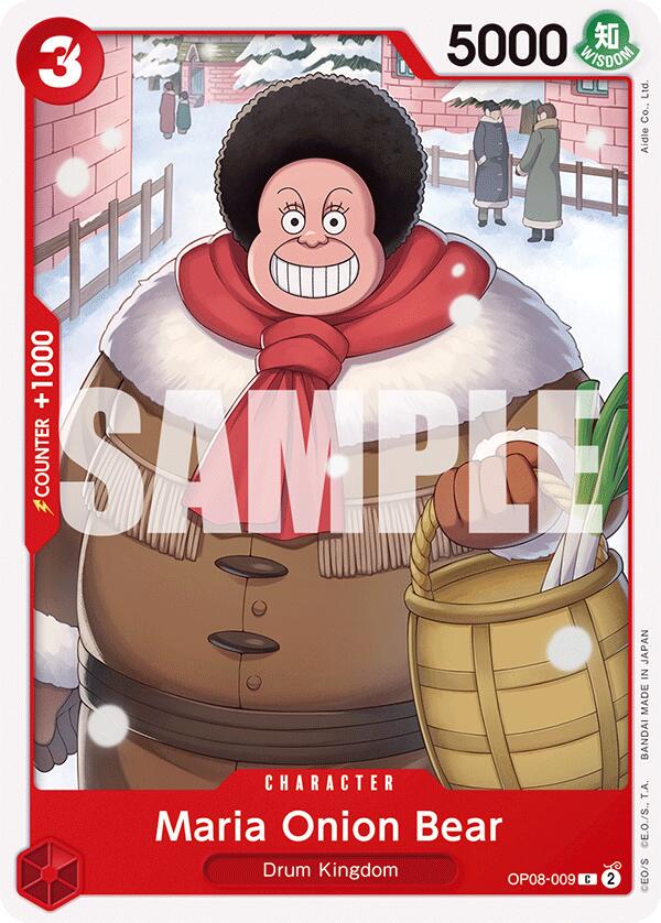 Maria Onion Bear OP08-009 One Piece Two Legends