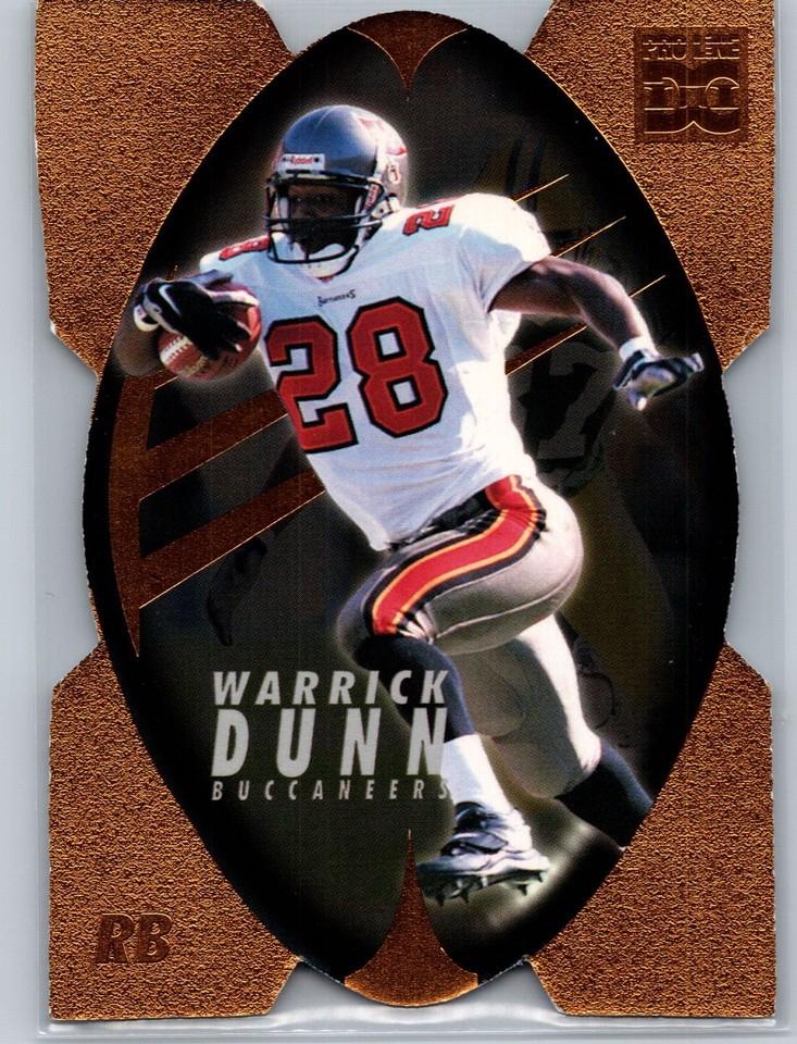 Warrick Dunn #34 1998 Pro Line Dc III Football