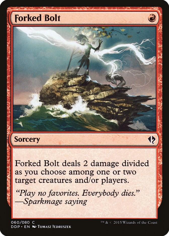 Forked Bolt (Magic Duel Deck: Zendikar vs. Eldrazi)