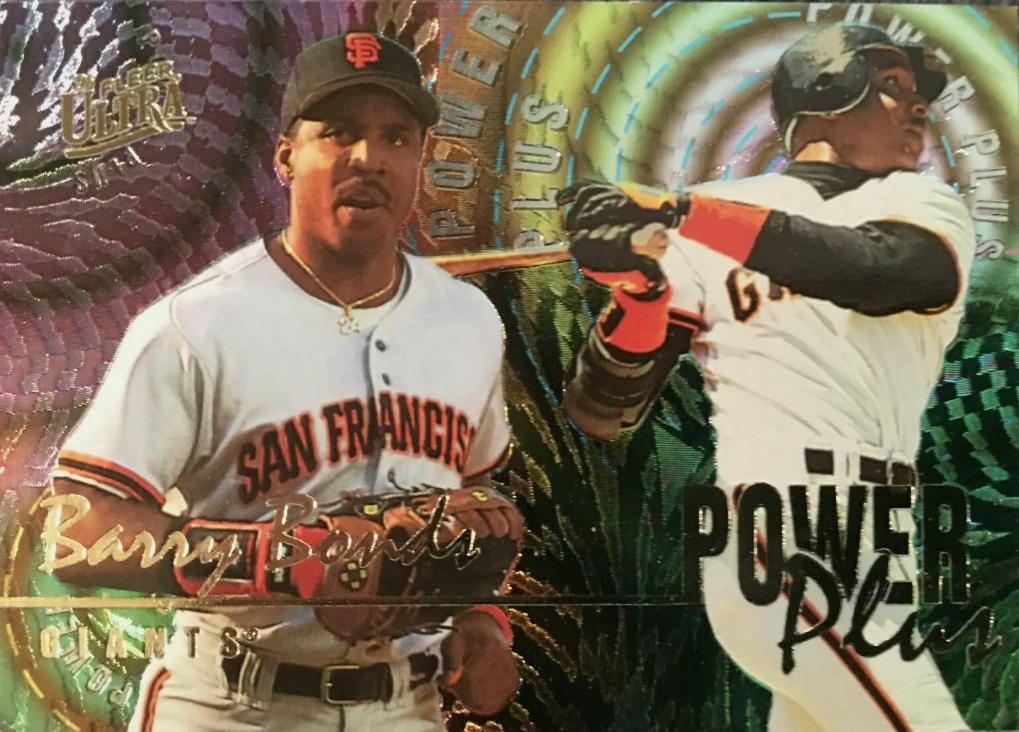 Barry Bonds #2 Baseball Cards 1996 Ultra Power Plus