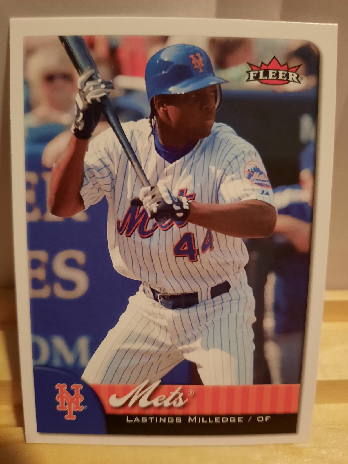 Lastings Milledge #130 Baseball Cards 2007 Fleer