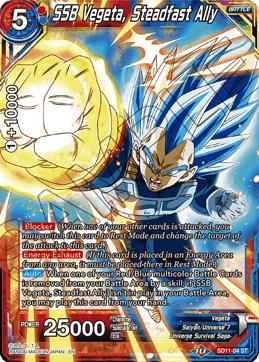 SSB Vegeta, Steadfast Ally SD11-04 Dragon Ball Super Universal Onslaught