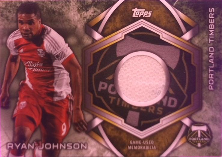 Ryan Johnson KIT-RJ #KIT-RJ Soccer Cards 2014 Topps MLS Kits Relic