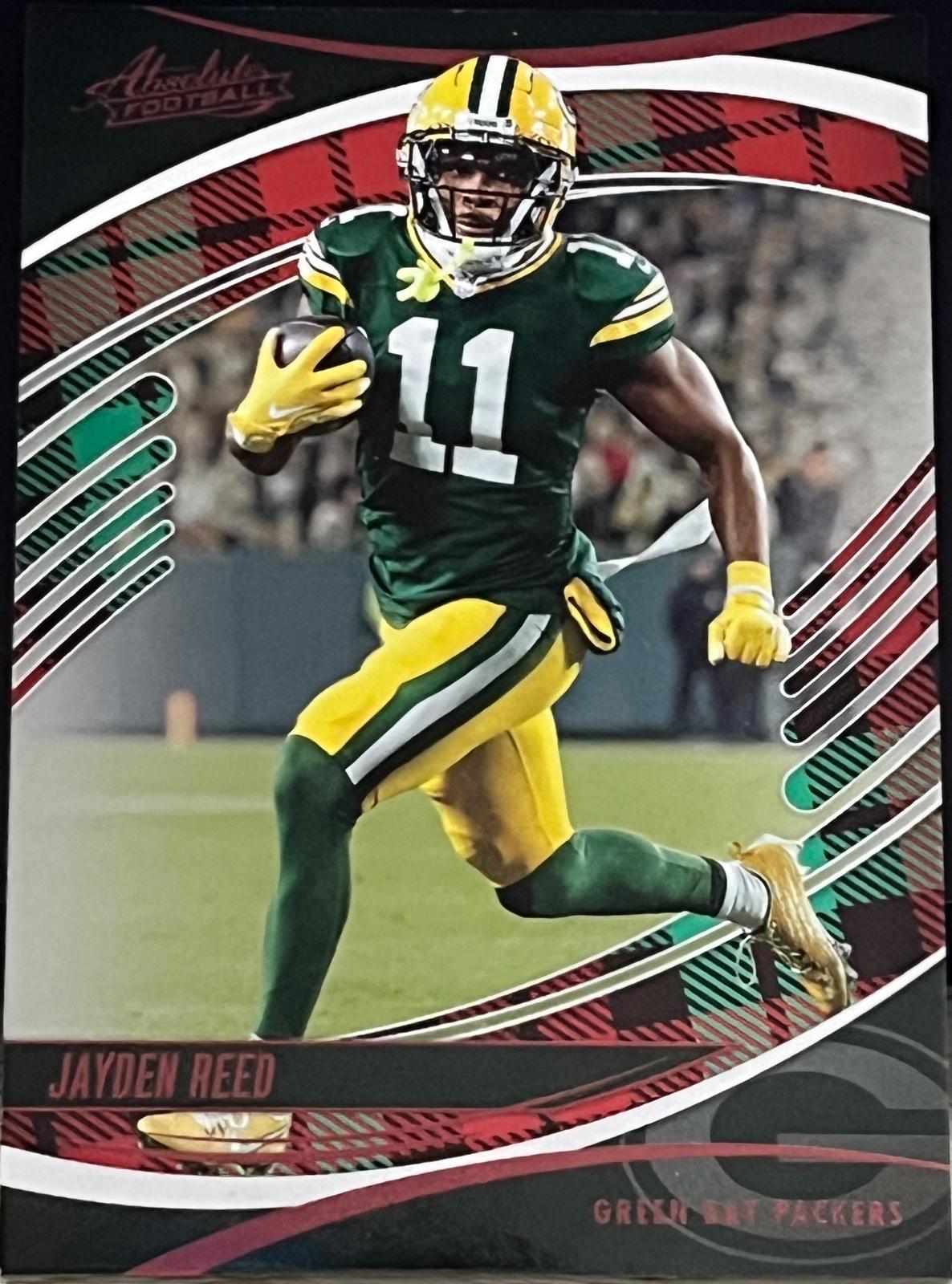 Jayden Reed [Red] #26 Prices | 2025 Panini Absolute Countdown Calendar ...