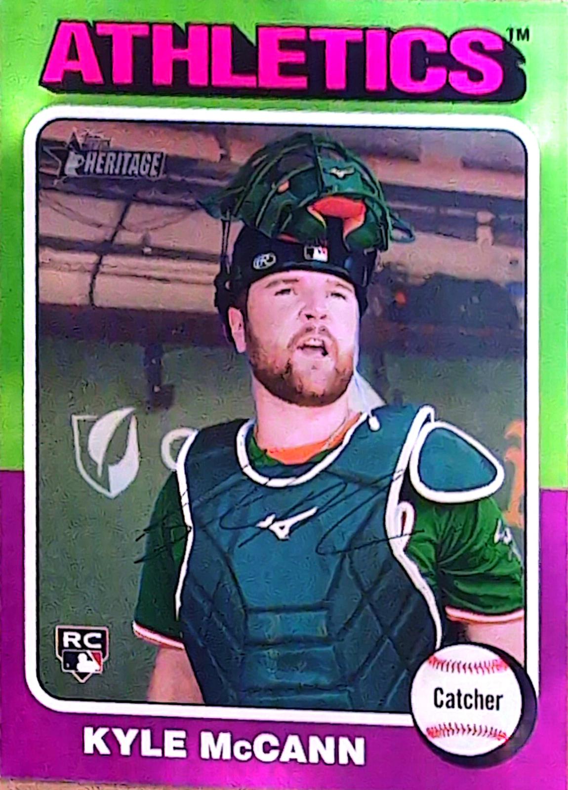 Kyle McCann #682 Baseball Cards 2024 Topps Heritage