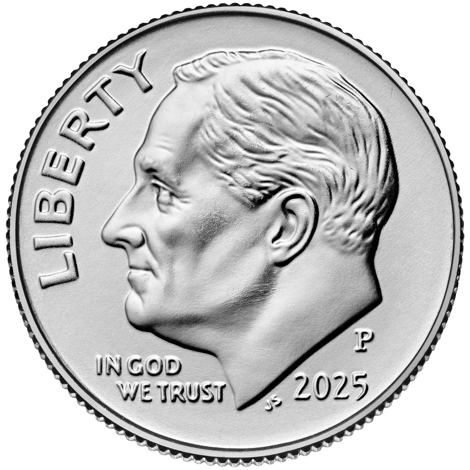 2025 P Coins Roosevelt Dime