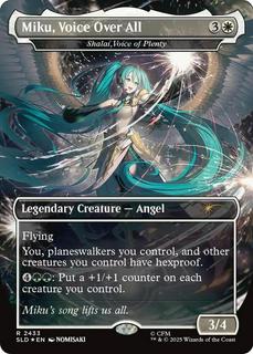 Miku, Voice Over All - Shalai, Voice of Plenty