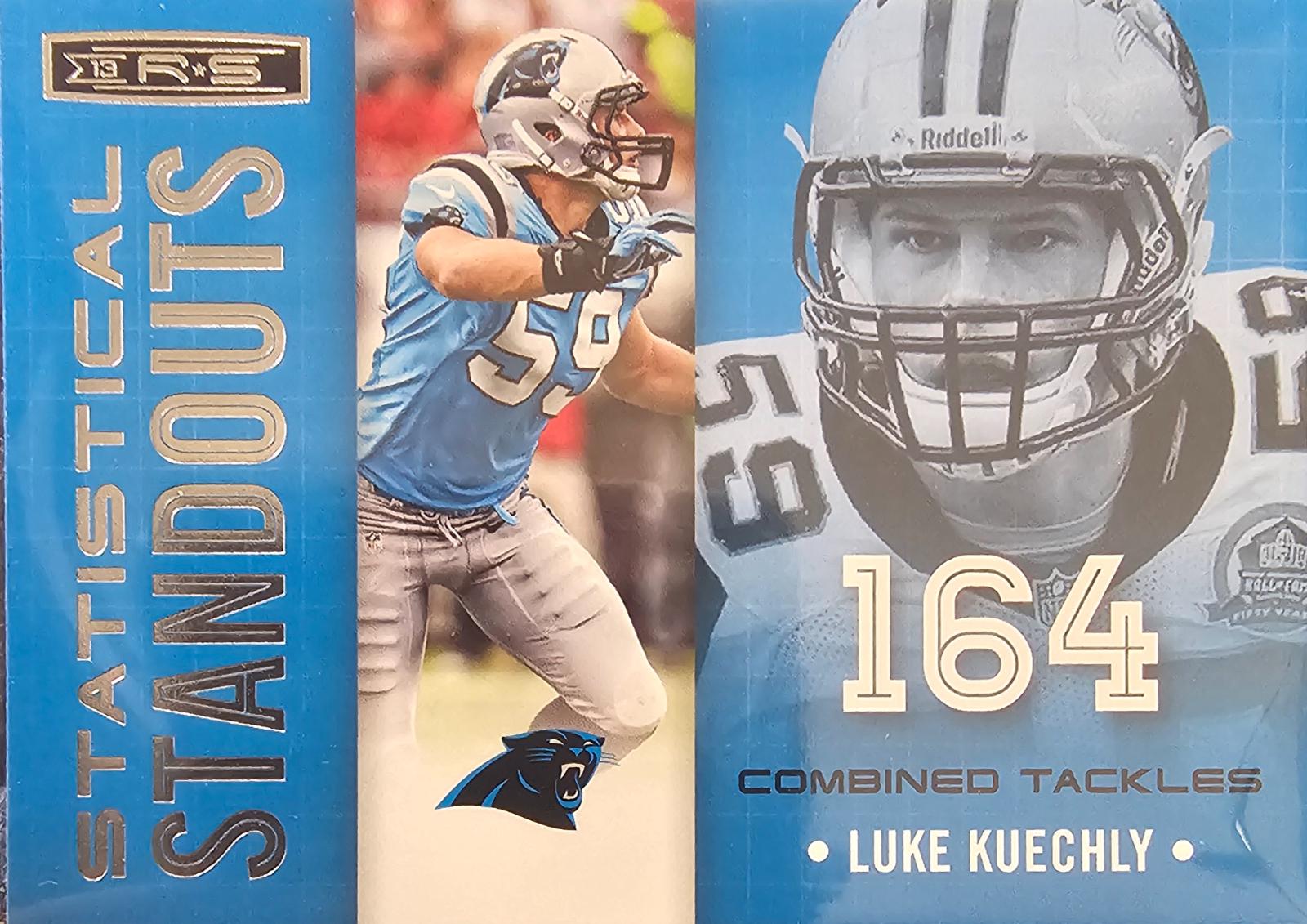 Luke Kuechly #18 Football Cards 2013 Panini Rookies & Stars Statistical Standouts