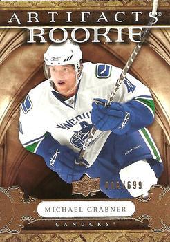 Michael Grabner #202 2009 Upper Deck Artifacts Hockey