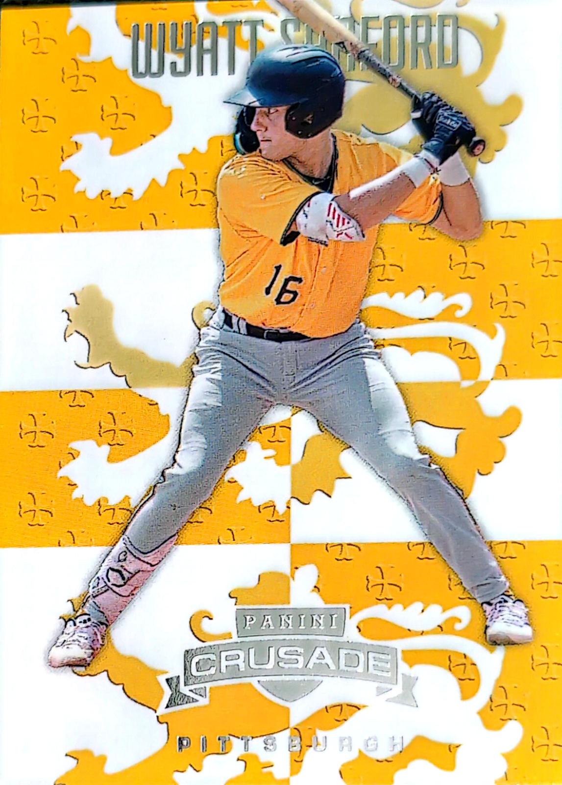 Wyatt Sanford #34 2025 Panini Crusade Baseball