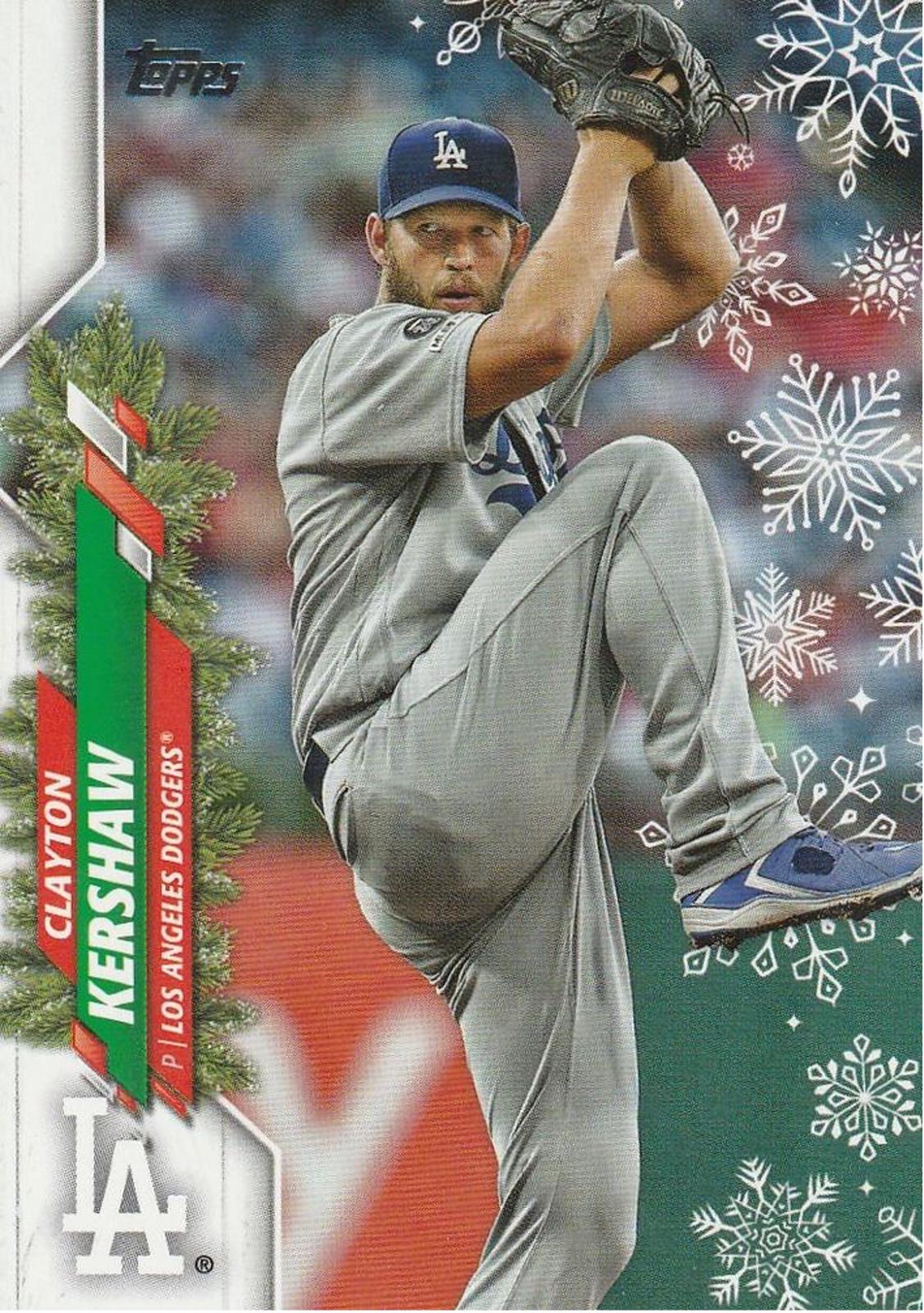 Clayton Kershaw #HW82 2020 Topps Holiday Baseball