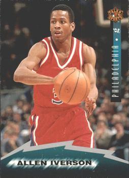 Allen Iverson #30 Basketball Cards 1997 Score Board Talkin Sports
