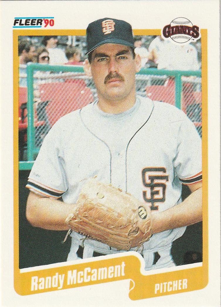 Randy McCament (1990 Fleer)