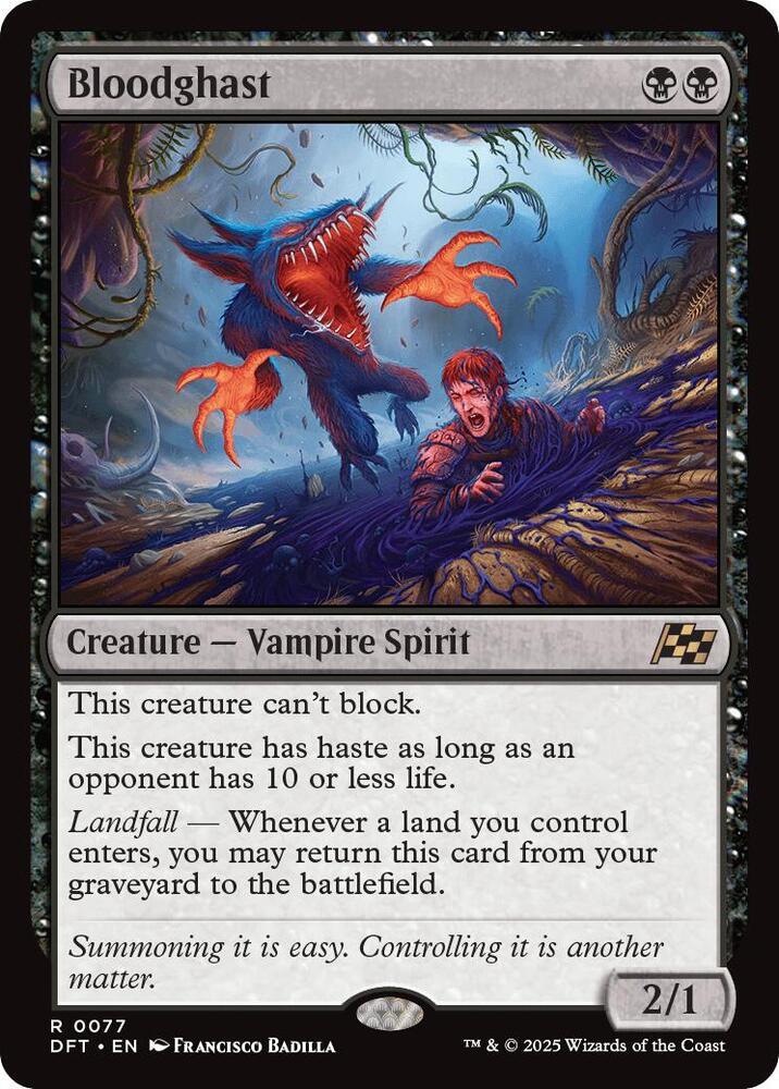 Bloodghast #77 Magic Aetherdrift