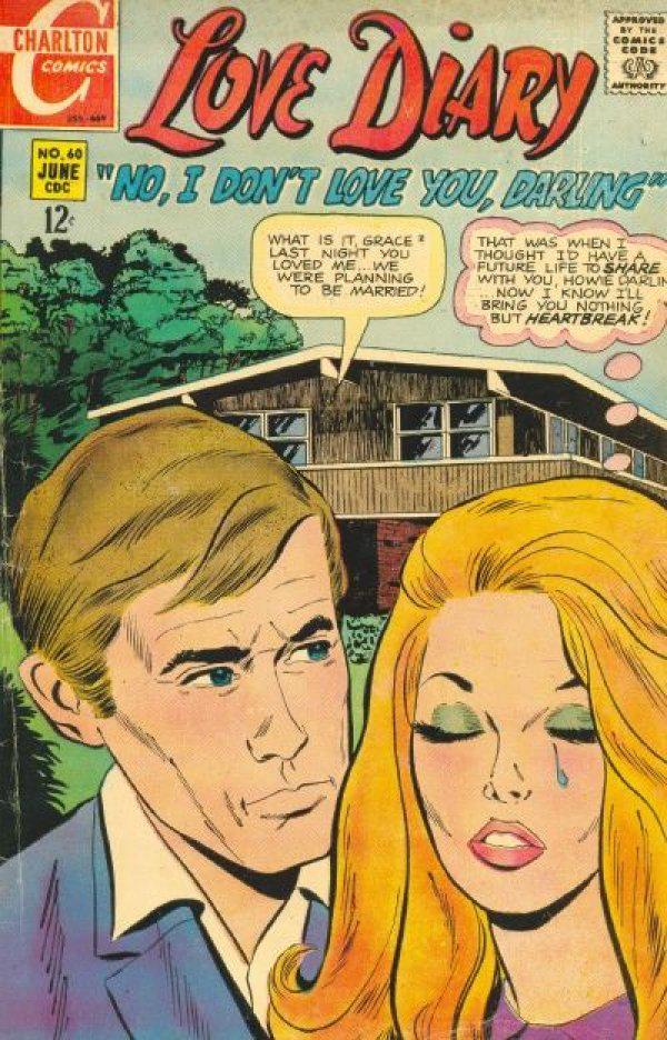 Love Diary #60 (1969) Comic Books Love Diary