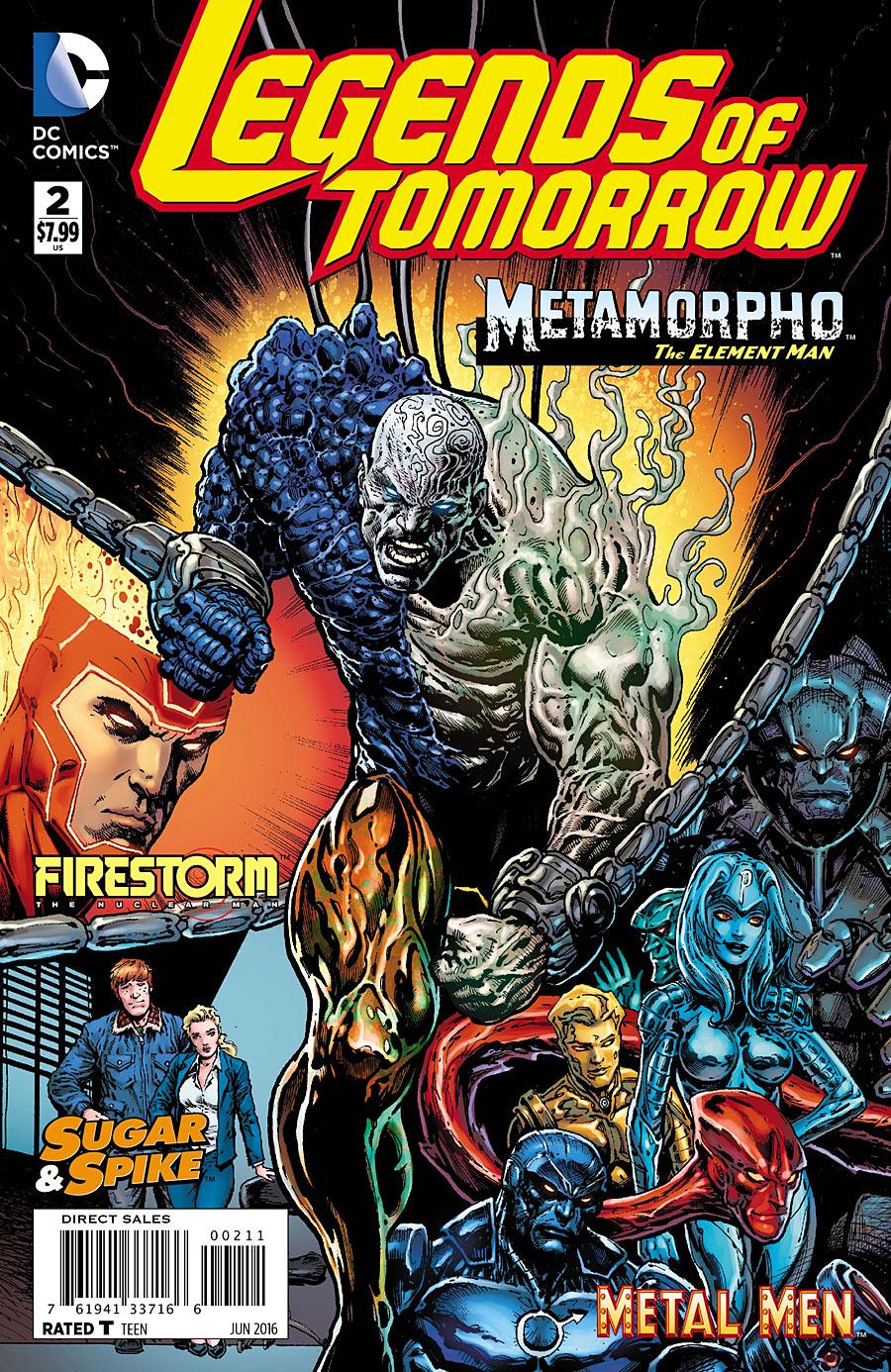 Legends of Tomorrow #2 (2016) Comic Books Legends of Tomorrow