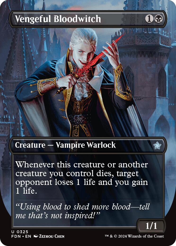 Vengeful Bloodwitch #325 Magic Foundations