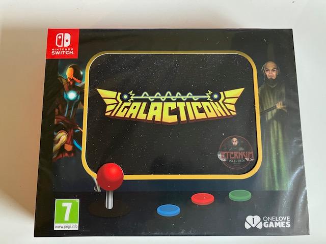 Carátula de Eternum EX + Galacticon One Collectors Edition para Switch (edición PAL España)