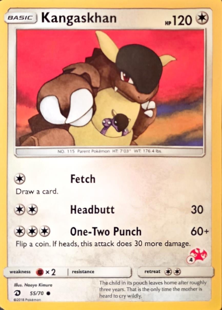 Kangaskhan [Charizard #4] #55/70 from Pokemon 2020 Battle Academy