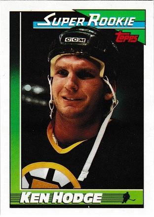 Ken Hodge #5 Hockey Cards 1991 Topps