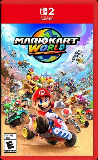 Mario Kart World Cover Art