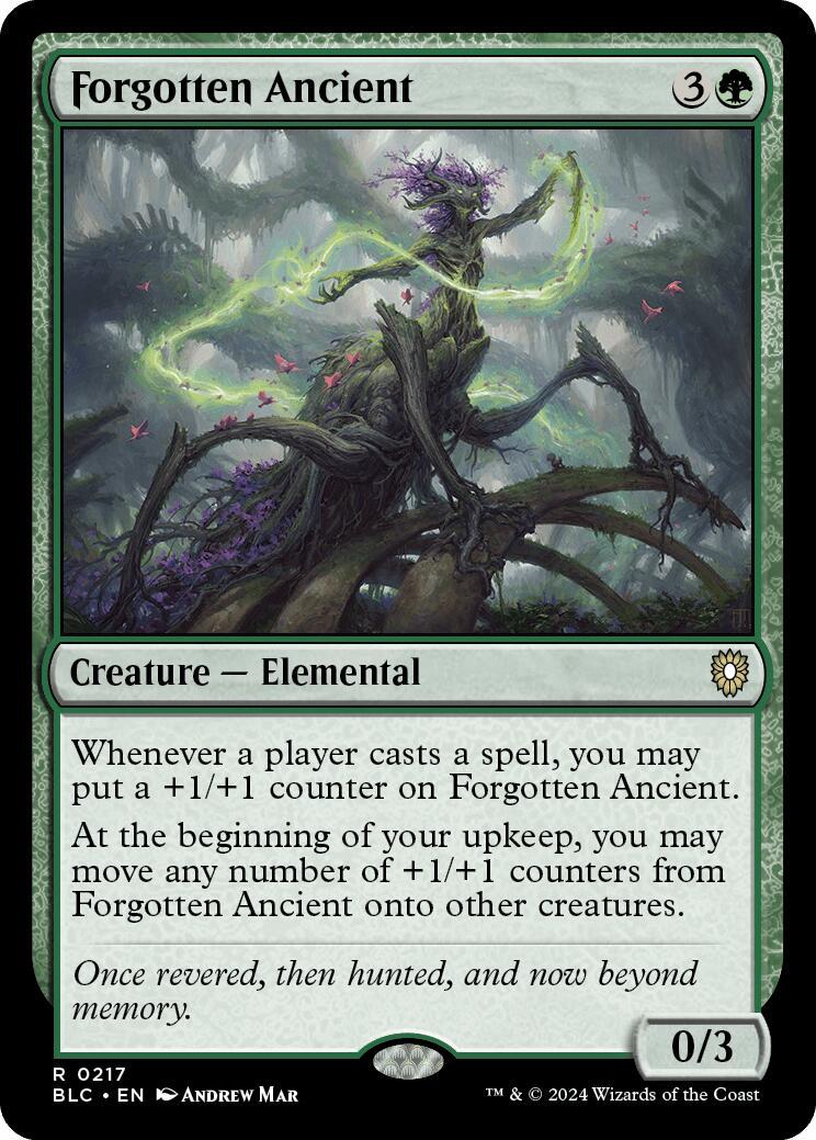 Forgotten Ancient #217 Magic Bloomburrow Commander